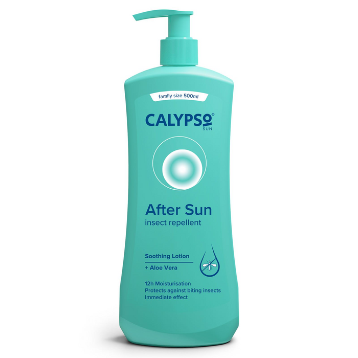 Calypso After Sun Soothing Aloe Vera Lotion with Insect Repellent 500ml