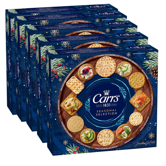 Carr's Seasonal Selection Biscuits 400g (Box of 5)