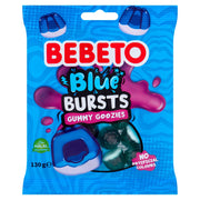 Bebeto Blue Bursts Centre Filled Gummies Gummy Goozies (10 x 130g) - image 2