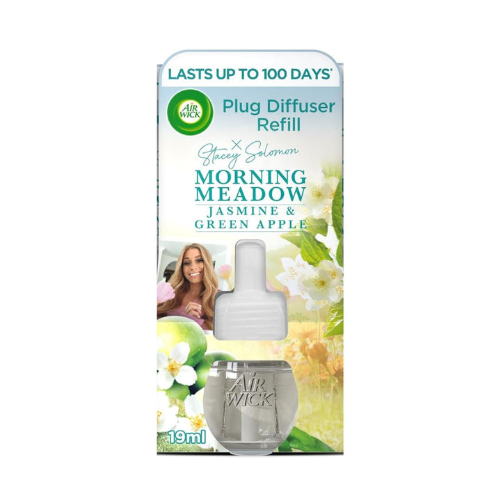 Air Wick Morning Meadow Scented Oil Electrical Plug In Diffuser Single refill 19ml