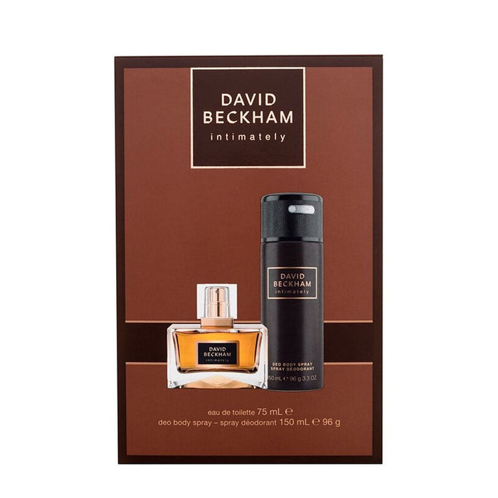 David Beckham Intimately Giftset for Him, 50ml Eau de Toilette & 150ml Deo Spray