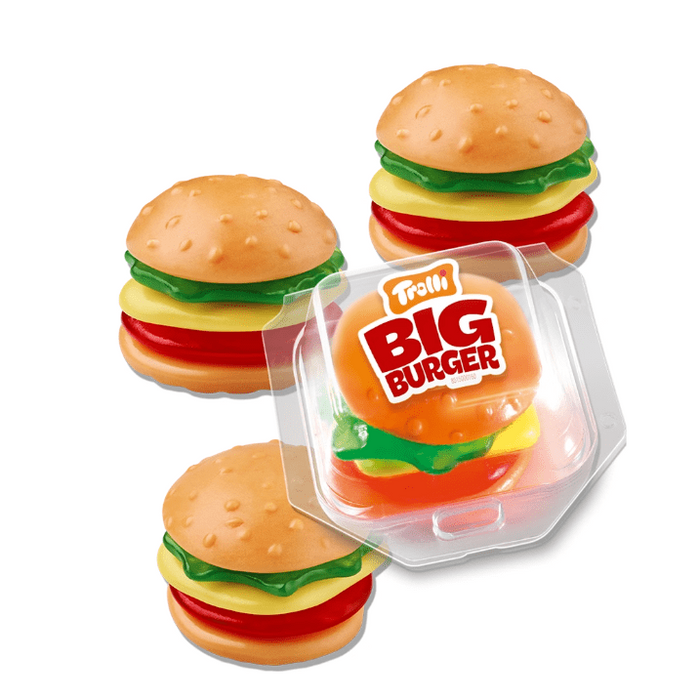 Trolli Big Burger Gummy Sweets (24 x 50g)