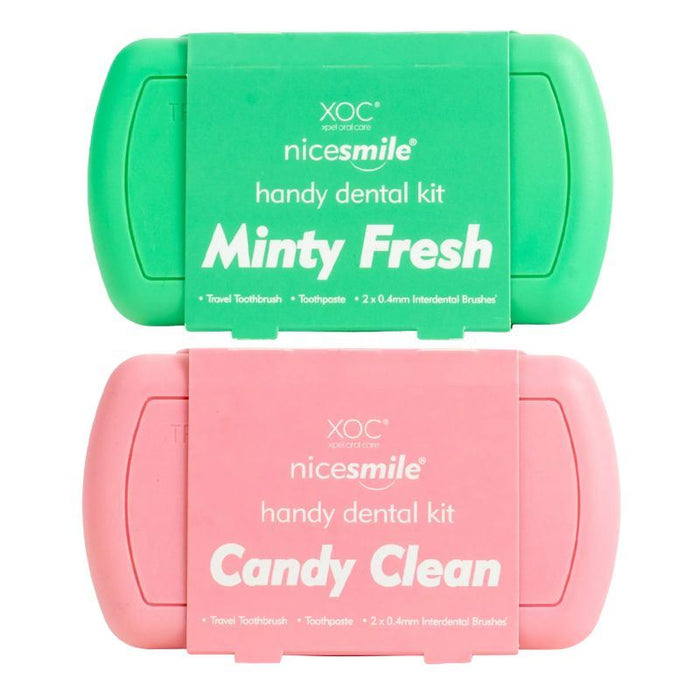 XOC Nice Smile Handly Dental Kit Assorted - Candy Clean, Minty Fresh