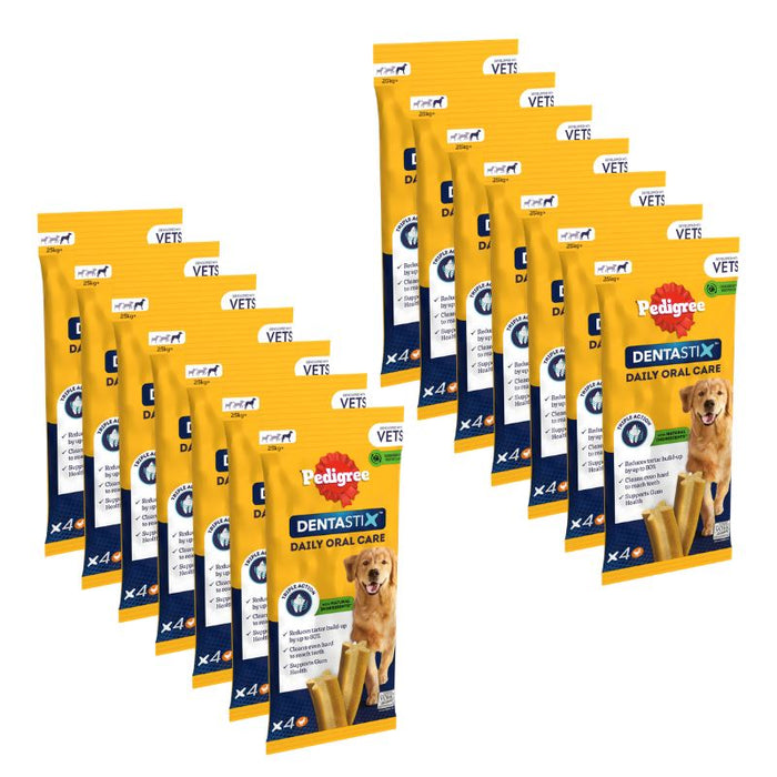 Pedigree Dentastix Daily Large Dog Treats 4s (Box of 14)