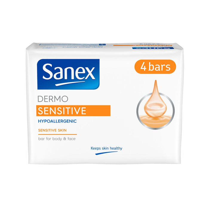 Sanex Dermo Sensitive Skin Hypoallergenic Bar Soap  90 g
