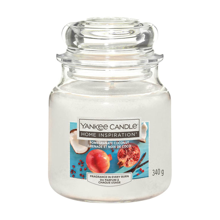 Yankee Candle Jar Medium Pomegranate Coconut 340 Grams