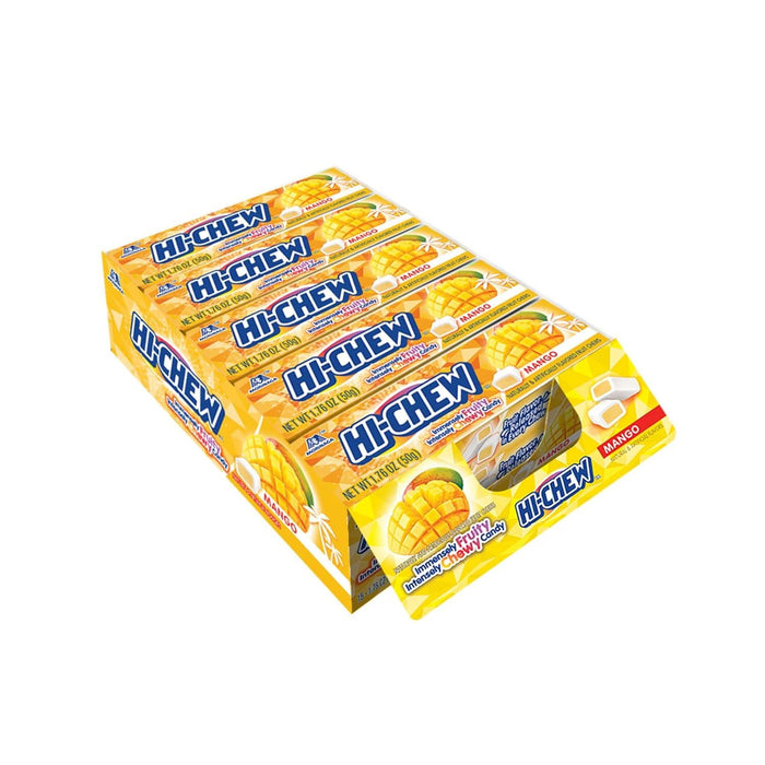Hi-Chew Mango Sticks Chewy Gummy Candy (15 x 50g)