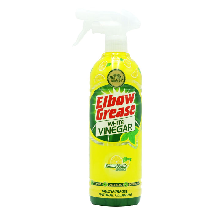 Elbow Grease White Vinegar Lemon Fresh Spray (750ml)