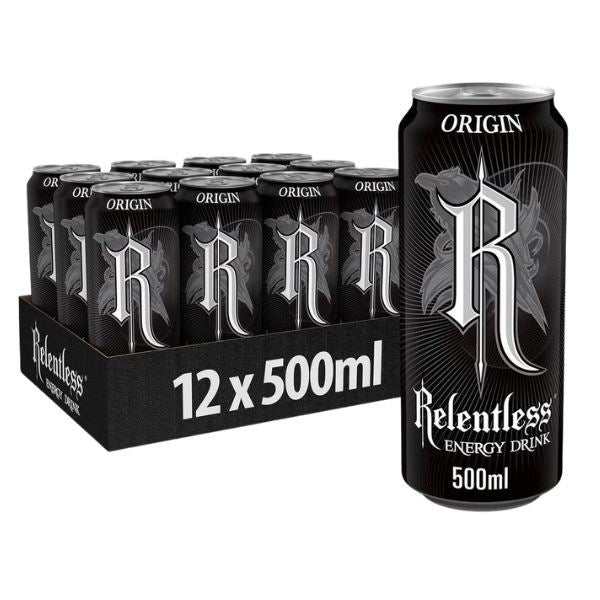 Relentless Origin Energy Drink (12 x 500ml)