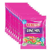 Bebeto Fizzy Ring Mix 150g (Box of 10)