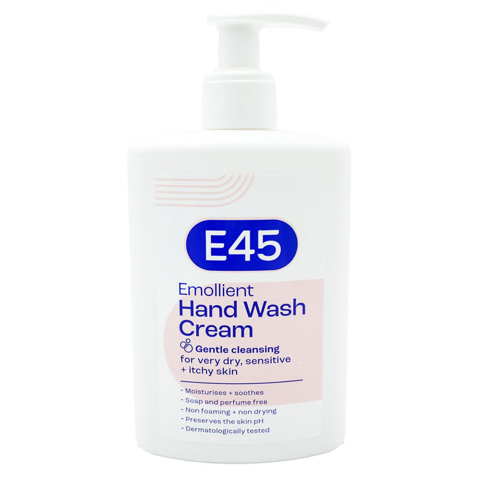 E45 Dermatological Emollient Wash Cream, 250 ml