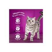 WHISKAS 1+ Adult Wet Cat Food Pouches 85g (Box of 40) - image 2