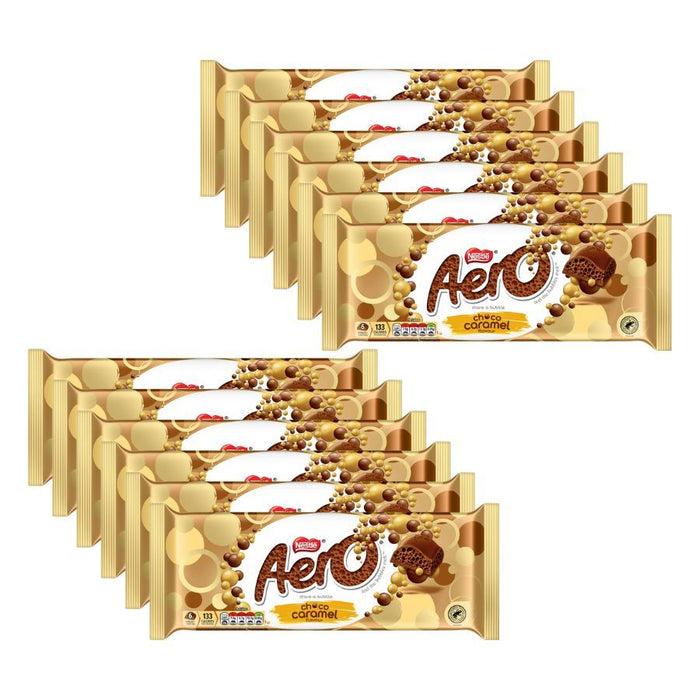 Aero Caramel Chocolate Giant Gifting Bar (12 x 295g)