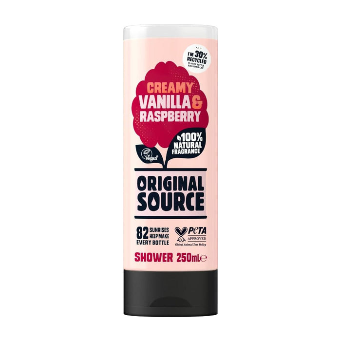 Original Source  Creamy Vanilla & Raspberry Shower Gel 250 ml