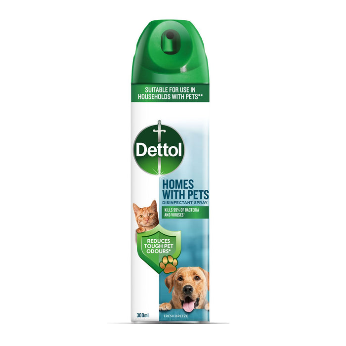 Dettol Disinfectant Spray Home With Pets 300 ml