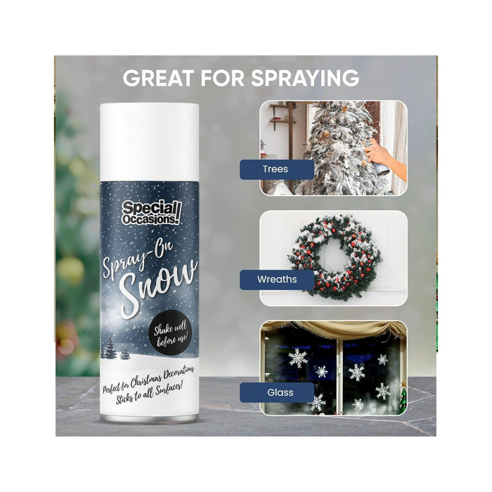 Christmas Artificial Snow Spray 200ml