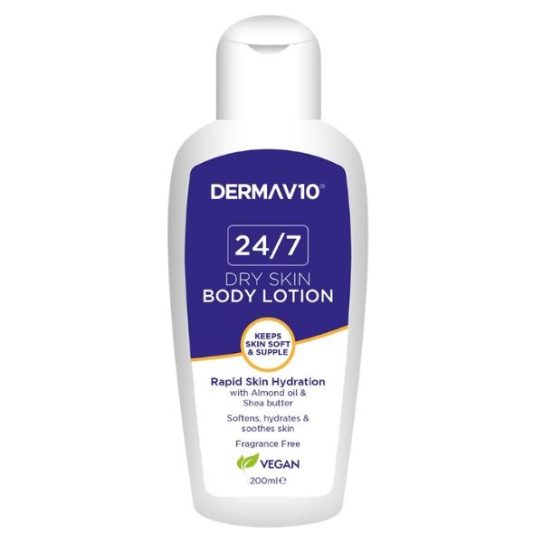 Derma V10 24/7 Dry Skin Body Lotion (200ml)