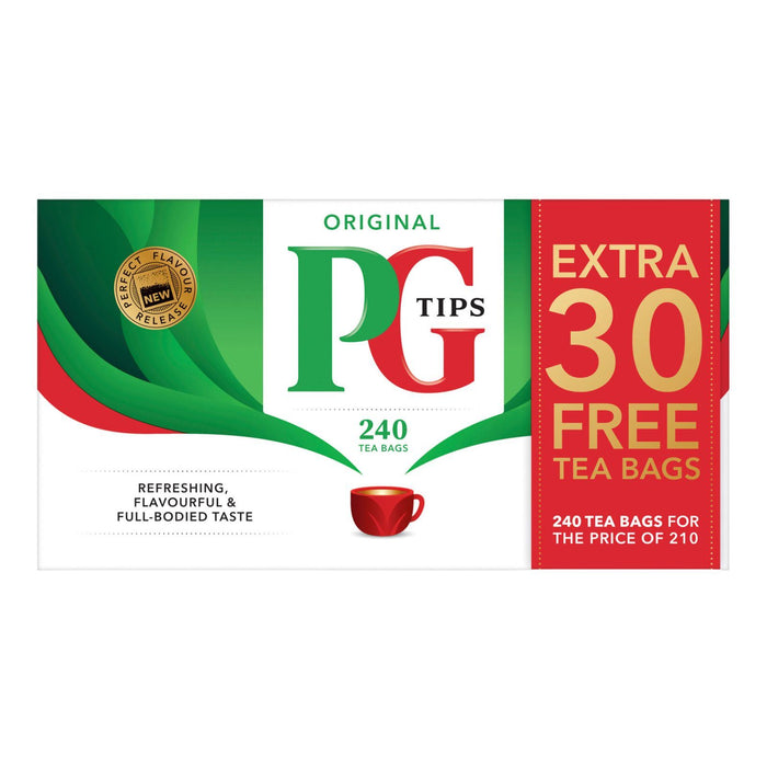 PG TIPS ORIGINAL TEA BAGS 240's