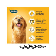 Pedigree Tasty Minis - Beef & Poultry Flavour Slices Dog Treats 155g (Box of 8) - image 2