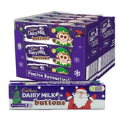 Cadbury Xmas Dairy Milk Buttons Chocolate Tubes Full Box 72g (Box of 15) - image 2