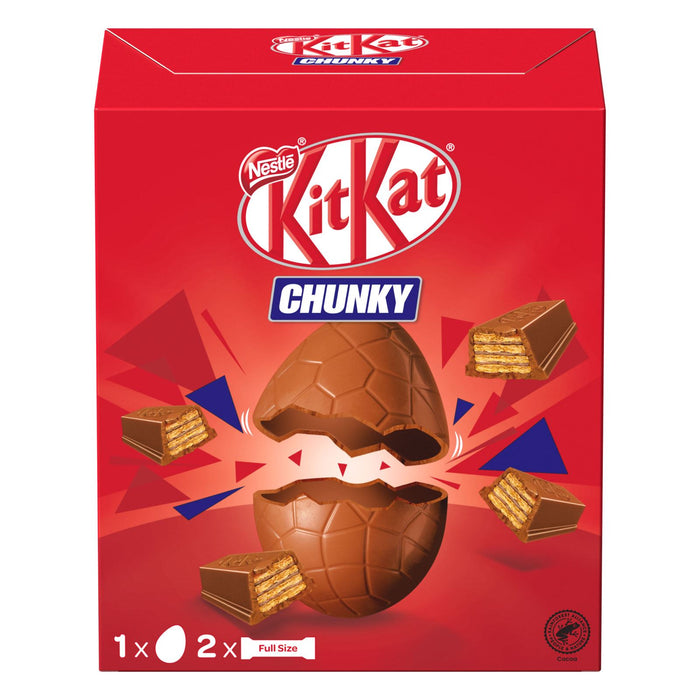 Nestle KitKat Chunky Large Easter Egg 190g