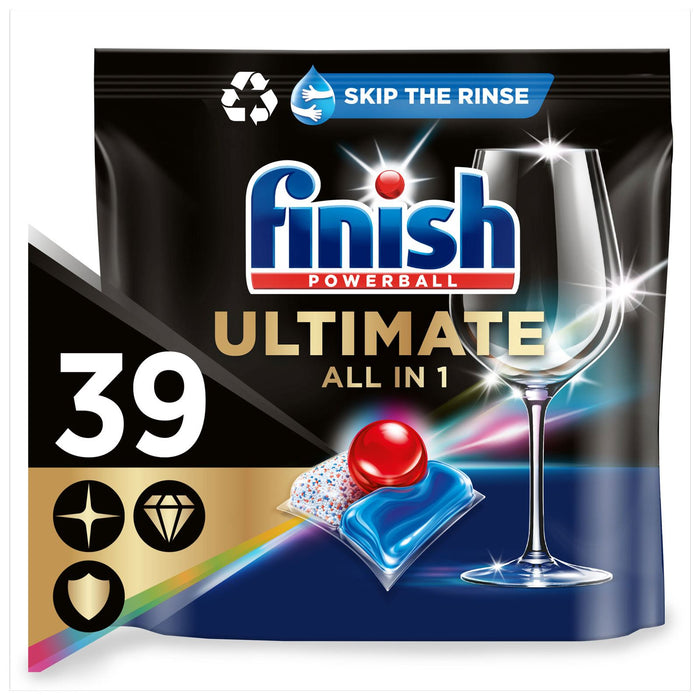 Finish Ultimate All in One Dishwasher Tablets Regular 39's