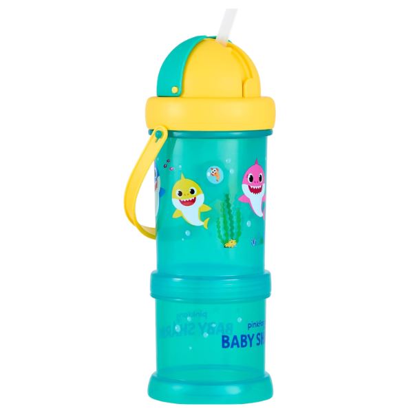 Pinkfang Baby Shark Sipper ‘n’ Snacker with Carry Handle (300ml)