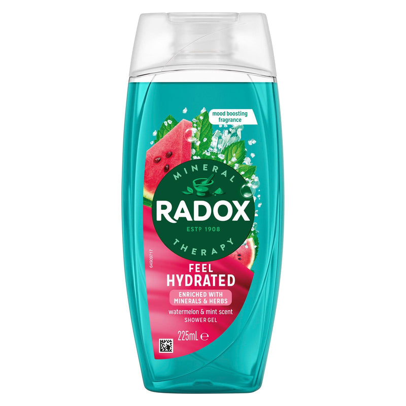 Radox Watermelon & Mint Feel Hydrated Shower Gel (225ml)