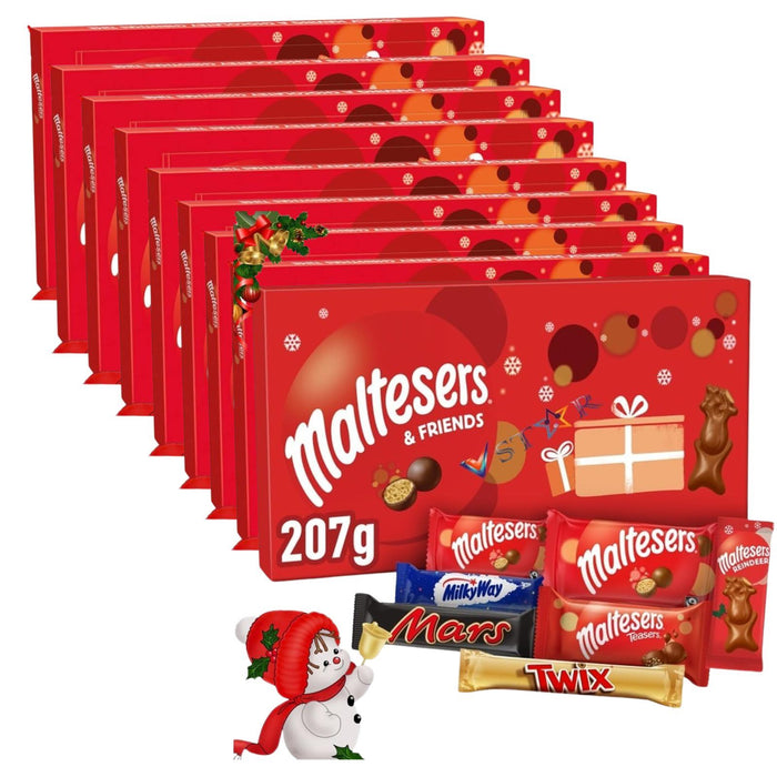9x  Maltesers and Friends Chocolate Large Selection Box 207g (Box)