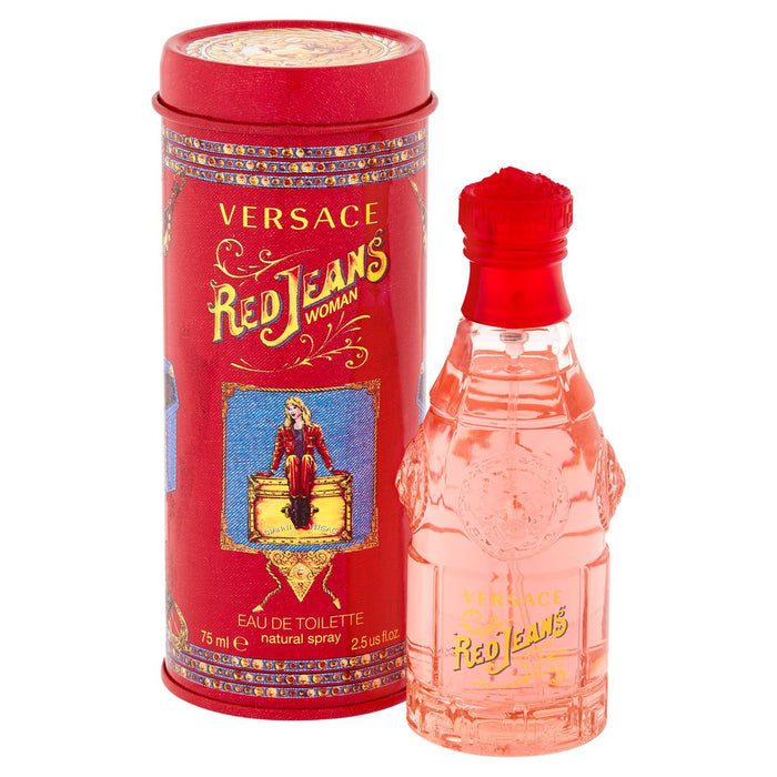 Versace Red Jeans for Women Eau De Toilette Spray 75ml