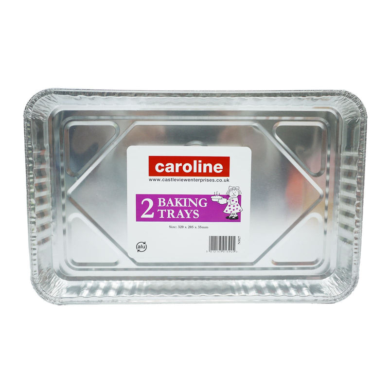 Caroline Foil Baking Tray N1027 Pack of 2