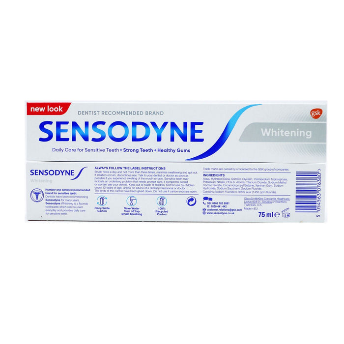 SENSODYNE GENTLE WHITENING TOOTHPASTE 75 ml