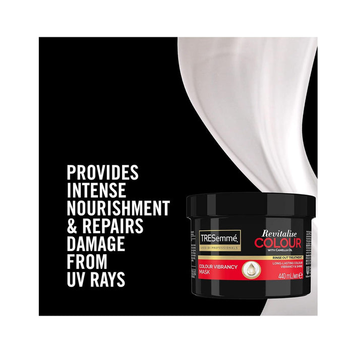 TRESemmé Revitalise Colour Colour Vibrancy Hair Mask with camellia oil for coloured hair 440ml