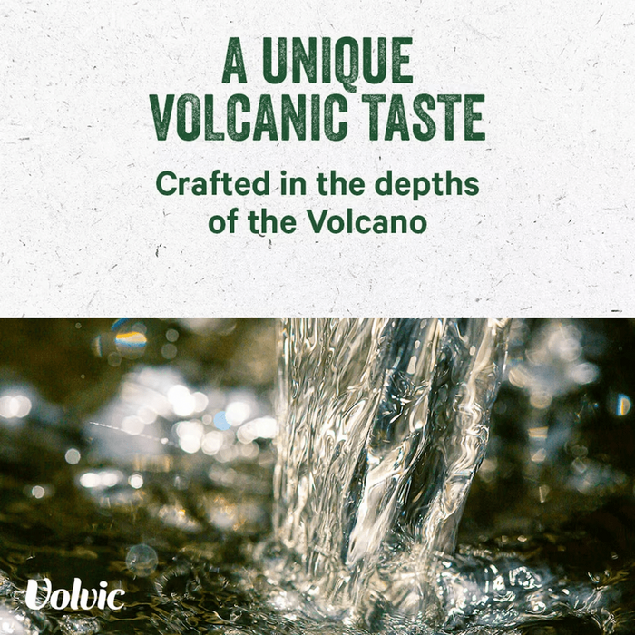 Volvic Natural Bottled Mineral Still Water (12 x 1L)