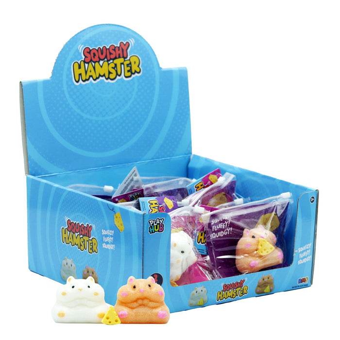 Play Hub Squishy Hamsters Kids Toy Assorted