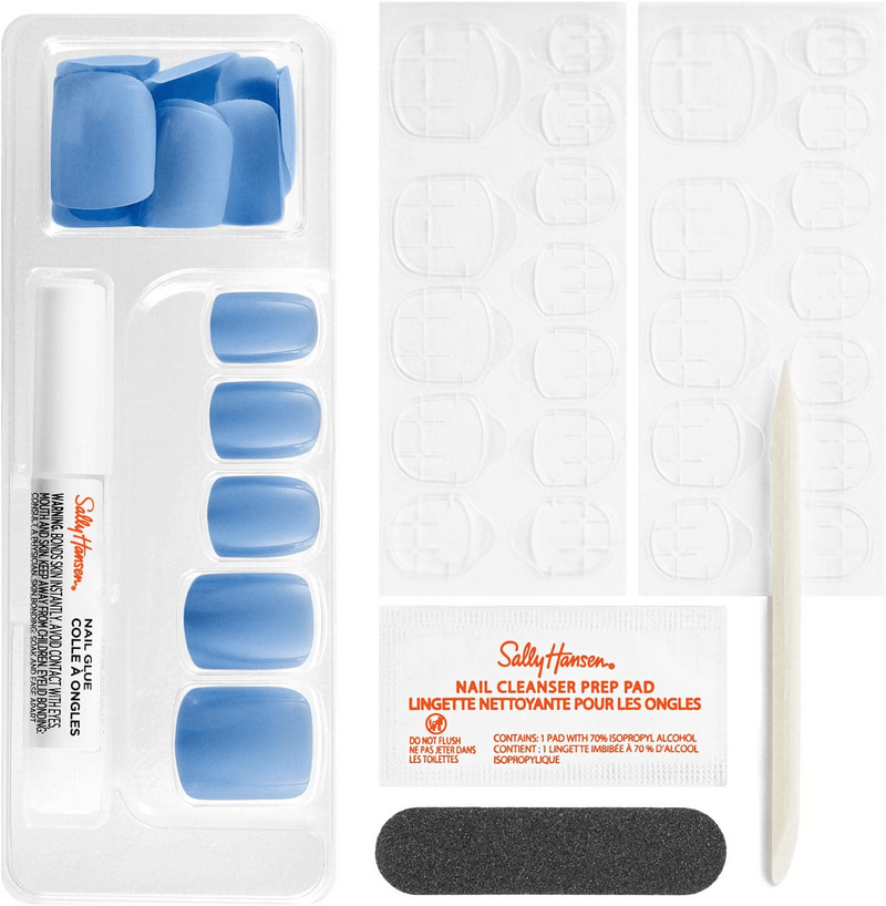 Sally Hansen Salon Effects Perfect Manicure Fashion Nail, Square Shape - image 2