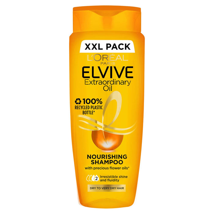 L'Oreal Paris Elvive Extraordinary Oil Nourishing Shampoo (700ml)
