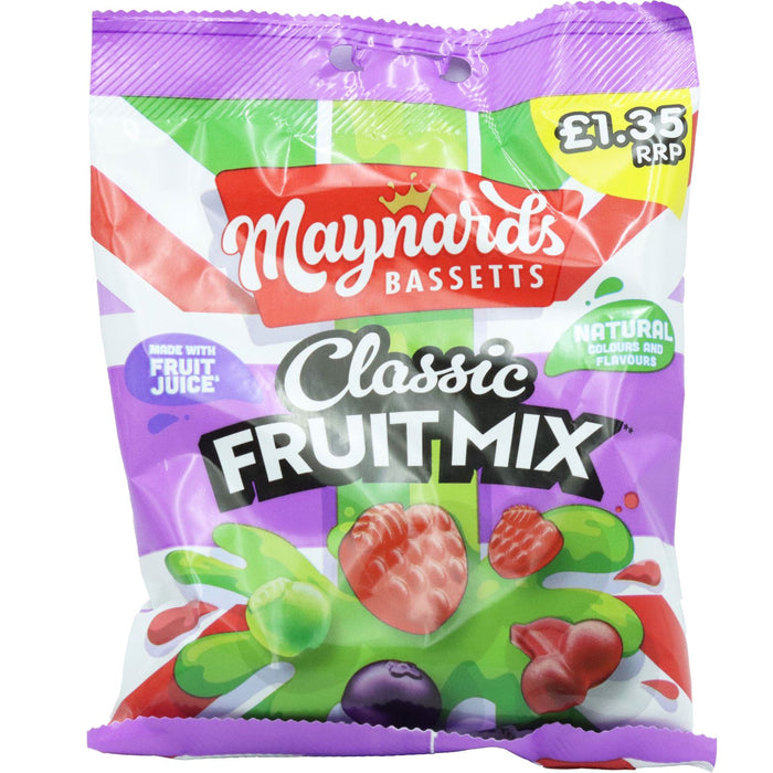 MAYNARDS BASSETTS CLASSIC FRUITS BAG PM 1.35 (Box of 10)
