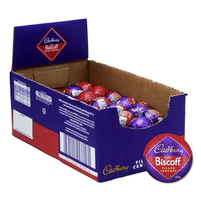 Cadbury Dairy Milk Chocolate Biscoff Bauble Single (48 x 33.5g)