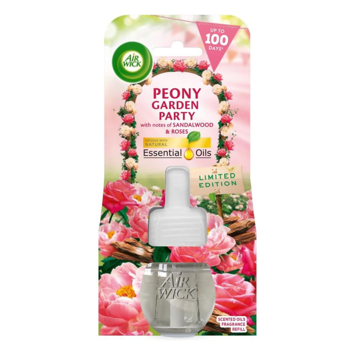 Air Wick |Peony Garden Party |Plug In Electrical Air Freshener Refills| 19ml