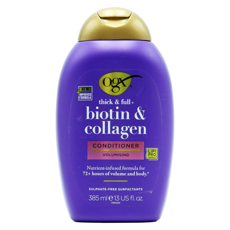 OGX Biotin & Collagen Hair Thickening Conditioner, 385ml