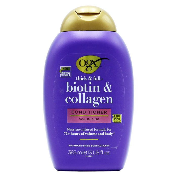 OGX Biotin & Collagen Hair Thickening Conditioner, 385ml