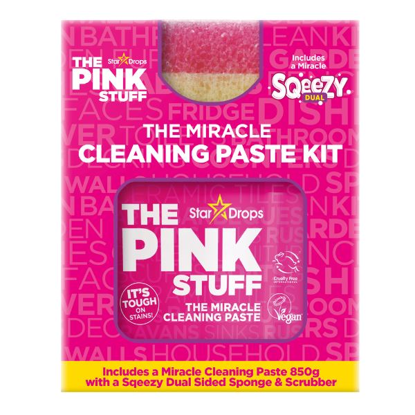 The Pink Stuff Miracle Cleaning Paste Kit