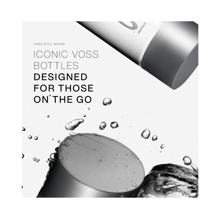 24x Voss Water, VOSS UK Plus, Artesian Still Water with Aquamin, Minerals and Electrolytes, Bulk pack of 500ml