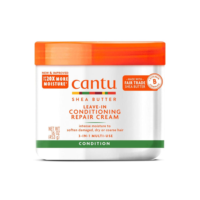 Cantu Leave-In Conditioning Repair Cream with Shea Butter, 453g