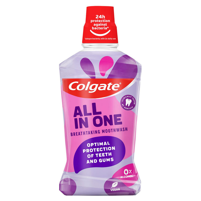 COLGATE ALL IN ONE MOUTHWASH 500ml