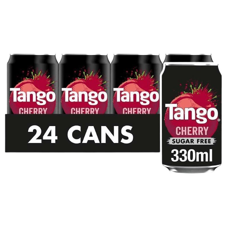 Tango Sugar Free Cherry Cans (24 x 330ml)