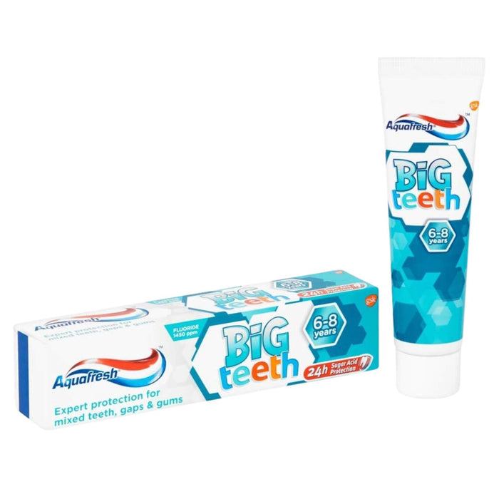 Aquafresh Big Teeth Fluoride Toothpaste 50ml