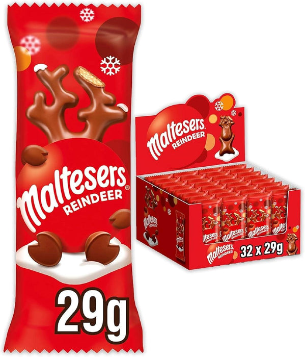 Maltesers Chocolate Reindeer 29g (Box of 32)