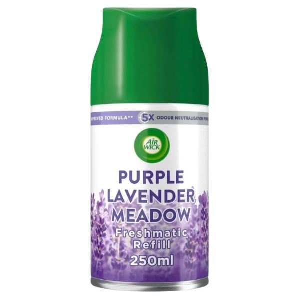 Air Wick Purple Lavender Meadow Freshmatic Refill Air Freshener (250ml)